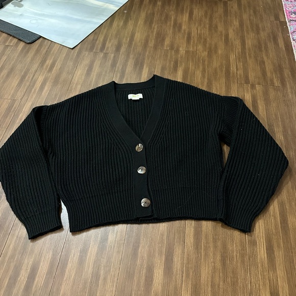 Maeve Sweater Sunny Cropped Anthropologie Cardigan size small OB1205466 - Picture 3 of 9